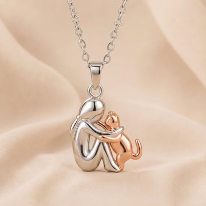 Ambra | Collana Ricordo con Sagoma del Tuo Animale