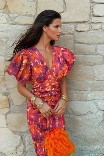 TOSCA | Abito stampato di design