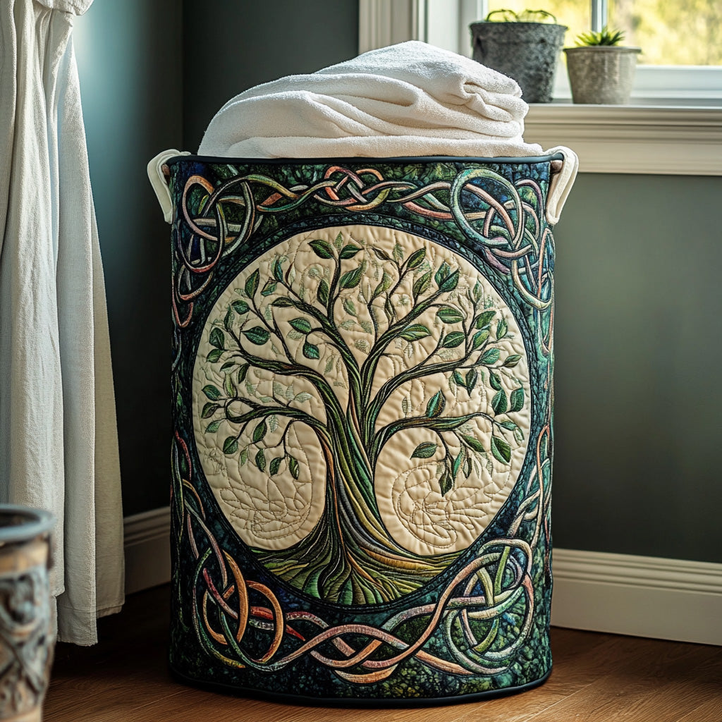 Cesto per il bucato Albero Verde