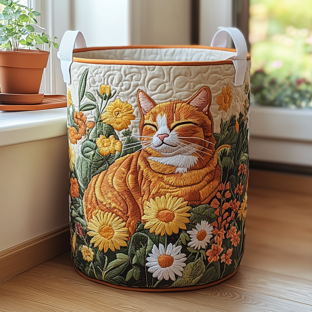 Cesto per il bucato Gatto della Foresta