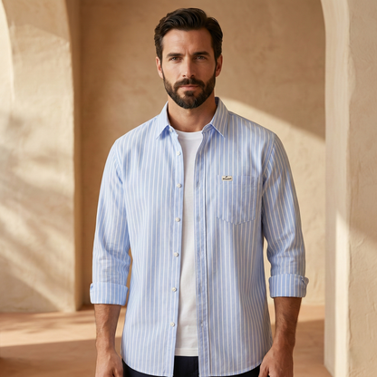 FEDERICO | Camicia a righe versatile da uomo