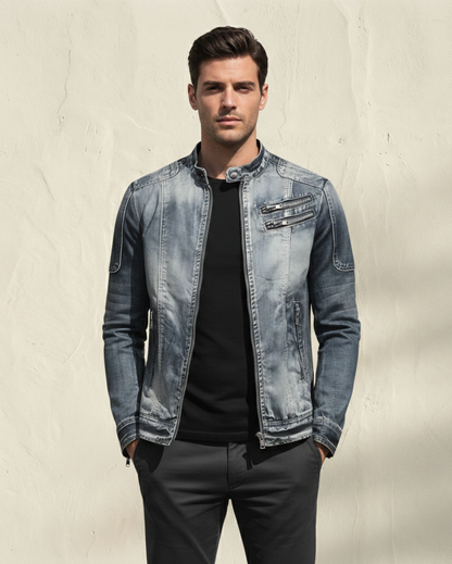 ALESSIO | Giacca da uomo in denim di stagione