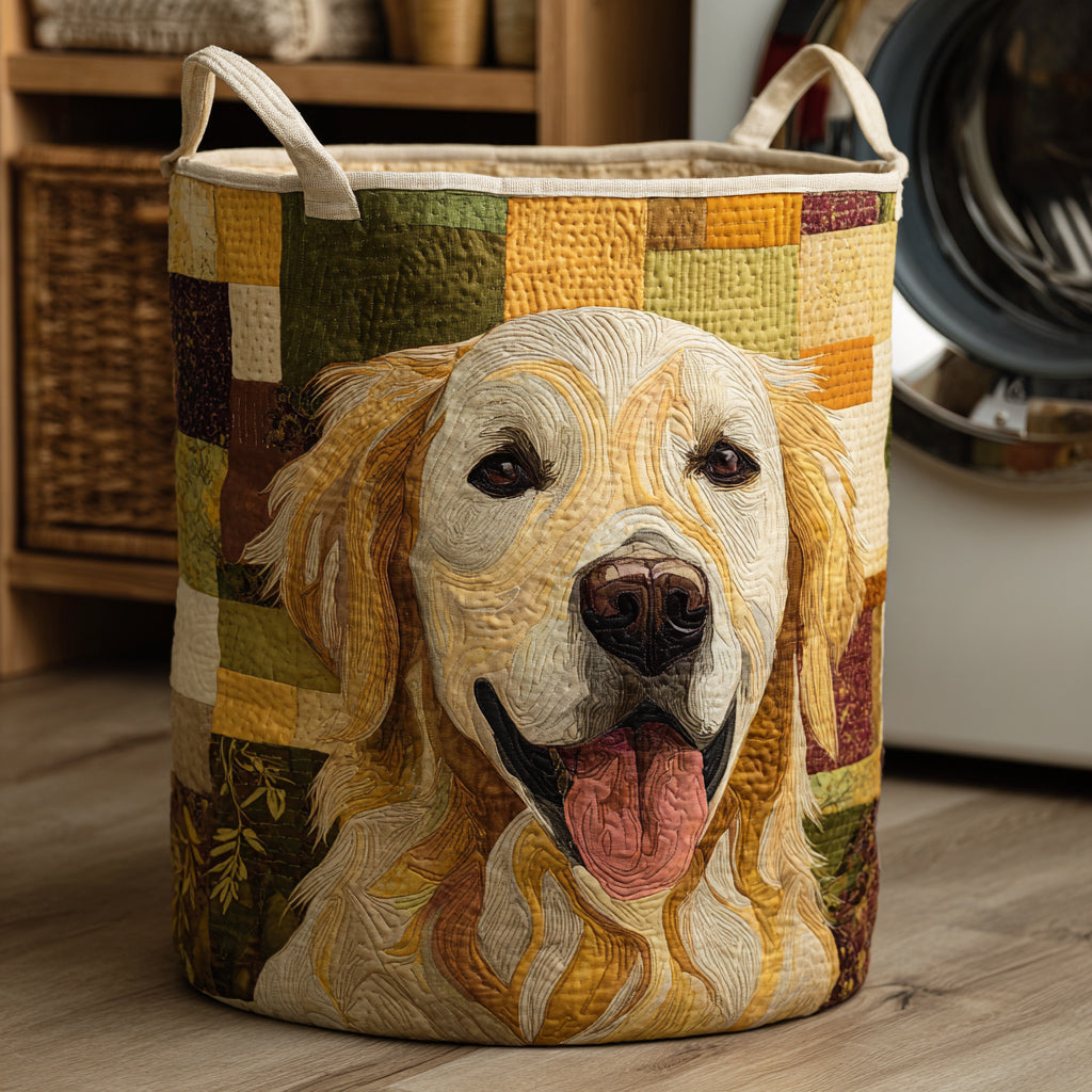 Cesto per il bucato Dolce Golden Retriever