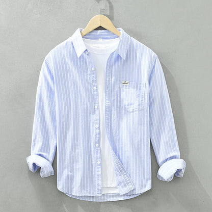 FEDERICO | Camicia a righe versatile da uomo