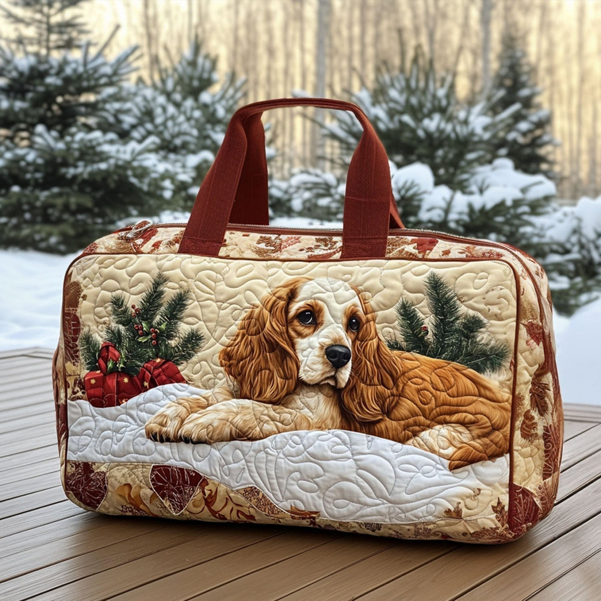 Jessica | Borsa da Viaggio Trapuntata Cocker Spaniel