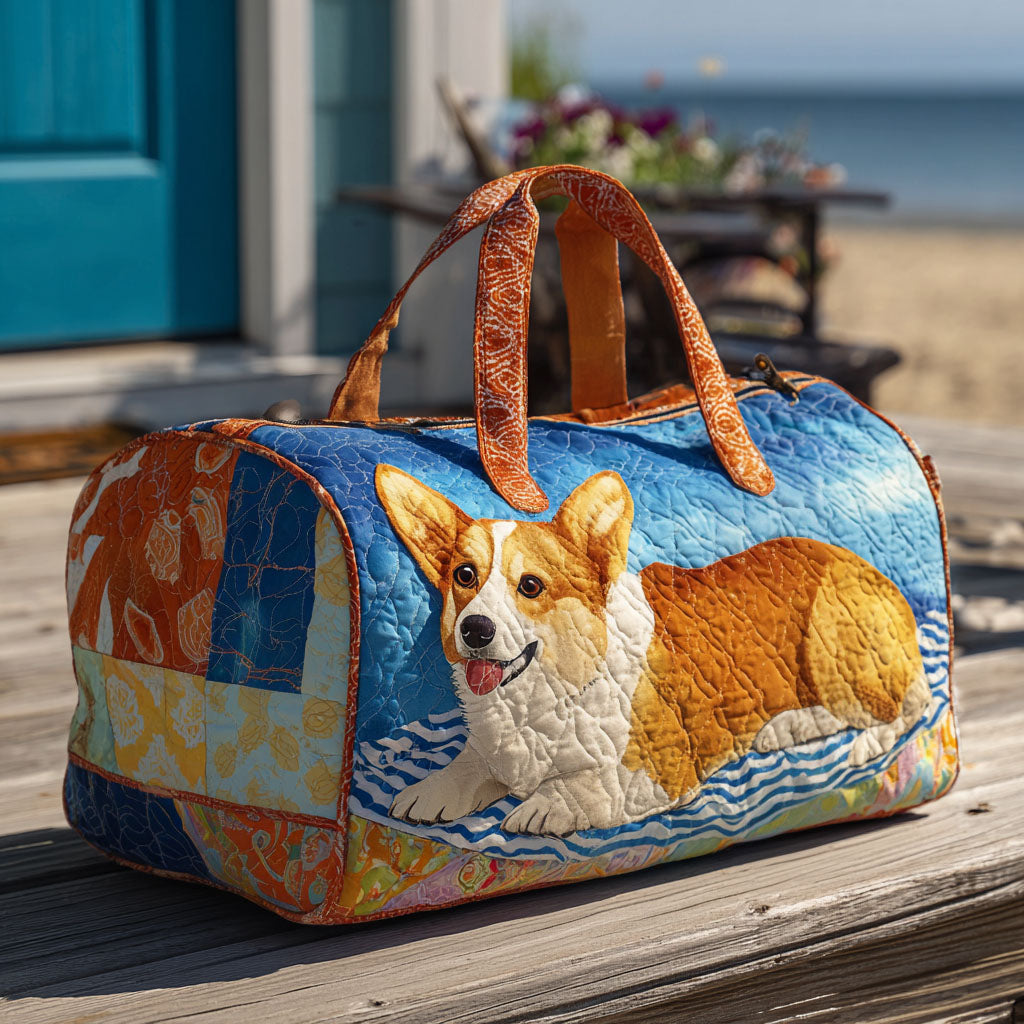 Marta | Borsa da Viaggio Trapuntata Colori di Viaggio