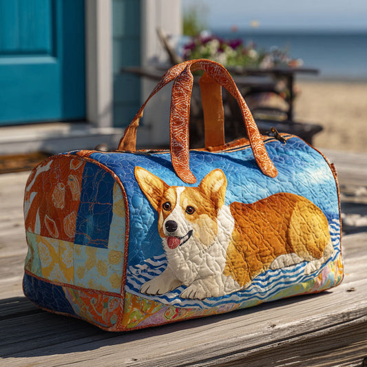 Marta | Borsa da Viaggio Trapuntata Colori di Viaggio