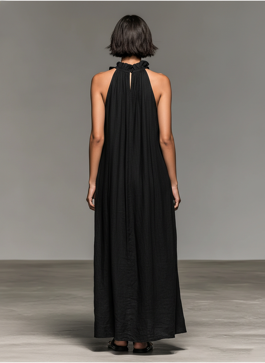 Gladys abito maxi con tasche - Bianca Módena