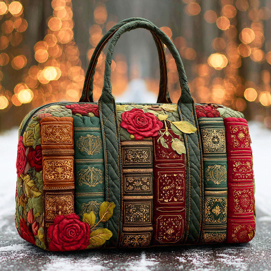 Caterina | Borsa da Viaggio Trapuntata Pagine Magiche
