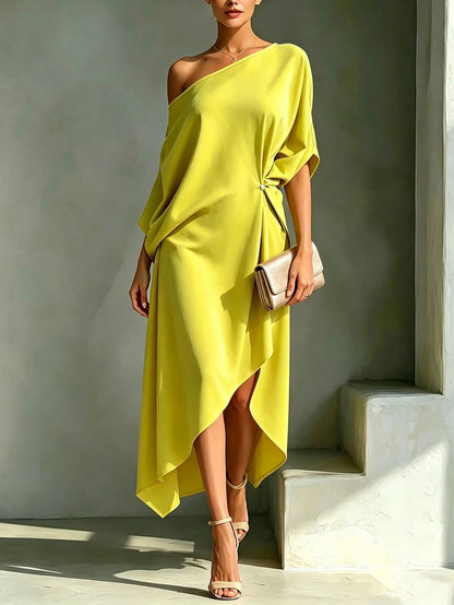 Camila – Abito elegante asimmetrico