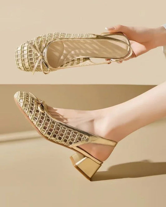 Giulia | Scarpe Mary Jane traforate
