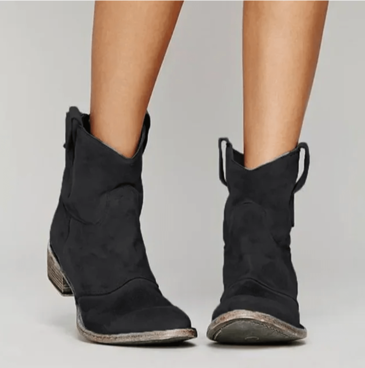 Piper | Stivaletti Western Pull-On - Nero