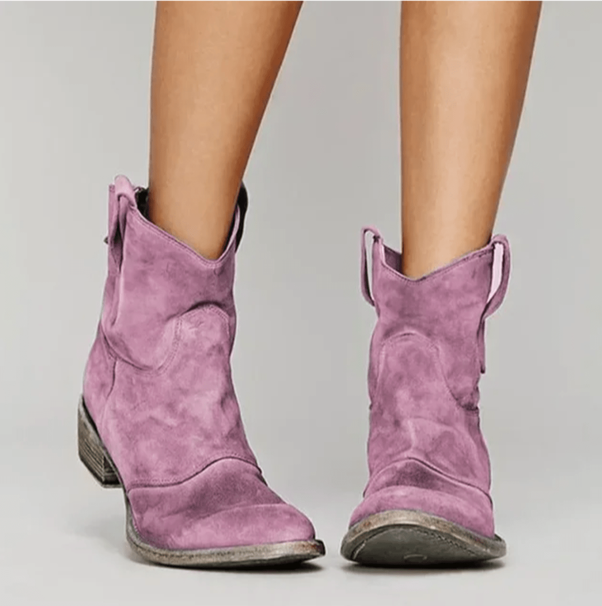 Piper | Stivaletti Western Pull-On - Rosa
