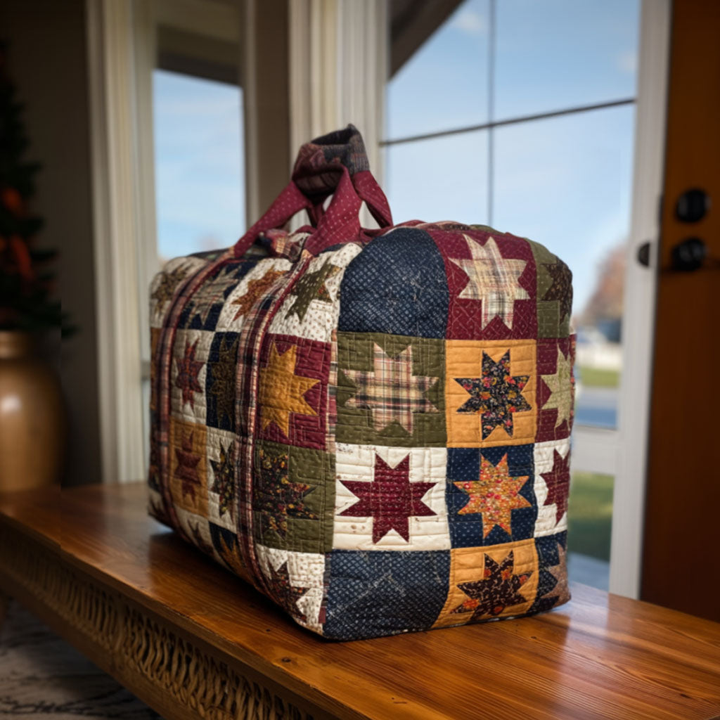 Lucia | Borsa da Viaggio Trapuntata Colori di Viaggio