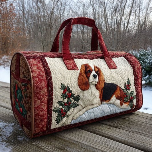 Ines | Borsa da Viaggio Trapuntata Cocker Spaniel