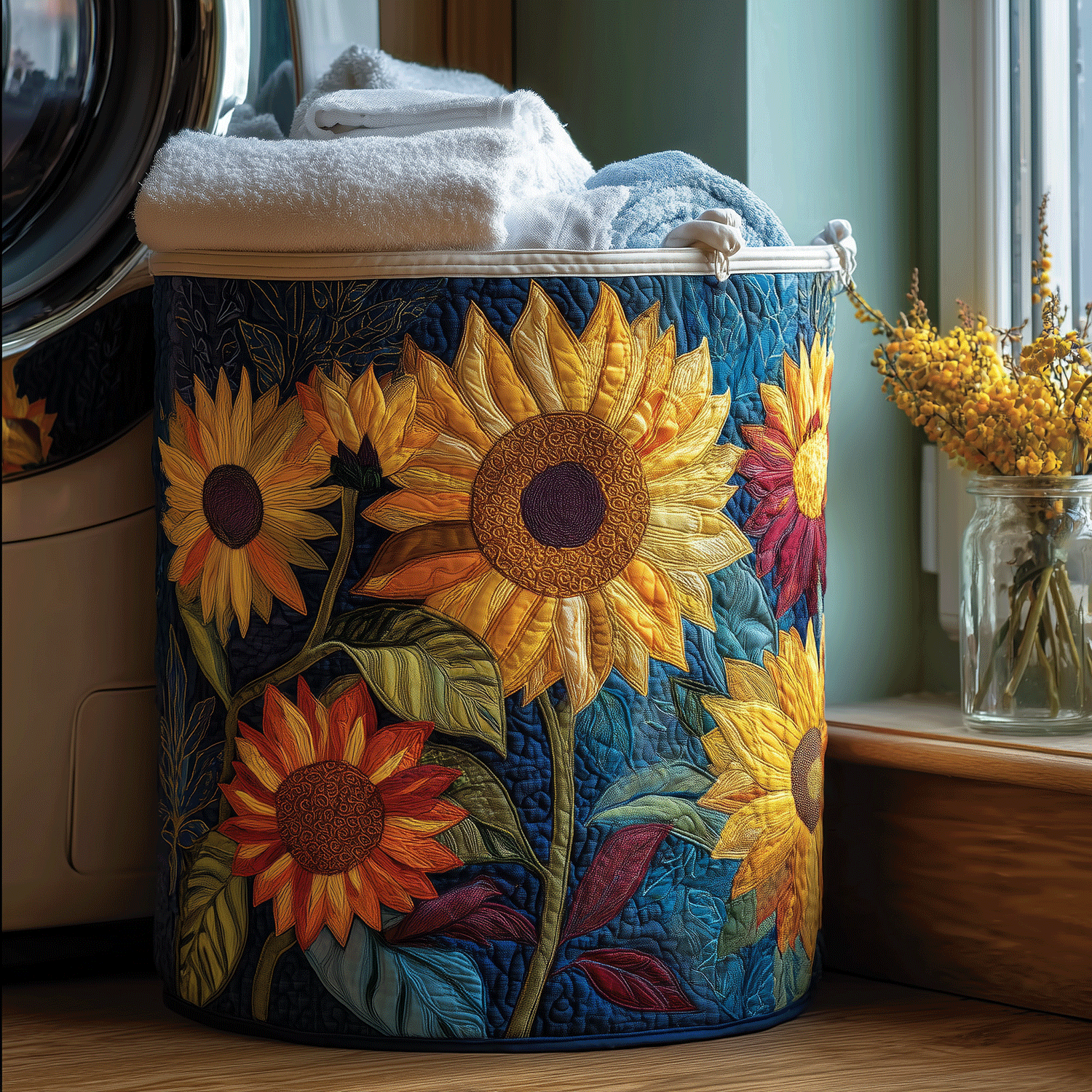 Cesto per il bucato Girasole