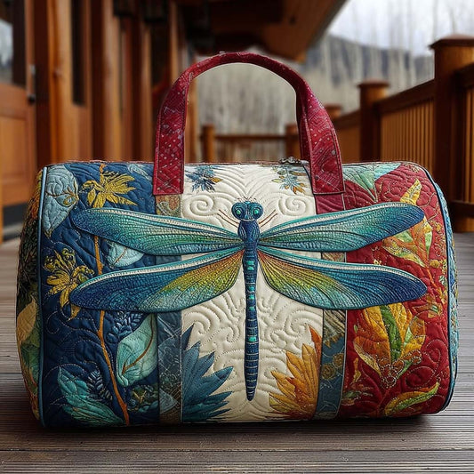 Fiammetta | Borsa da Viaggio Trapuntata Farfalle in Volo