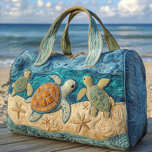 Margherita | Borsa da Viaggio Trapuntata Tartaruga Curiosa