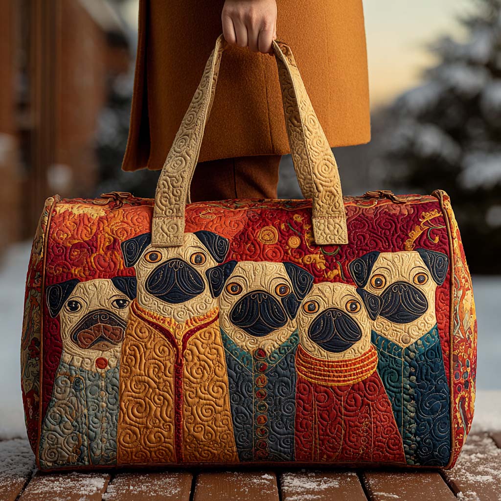 Renata | Borsa da Viaggio Trapuntata Colori di Viaggio