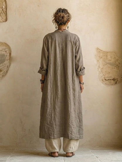 Patrizia - Set a 3 Pezzi di Alta Qualità in Cotone e Lino