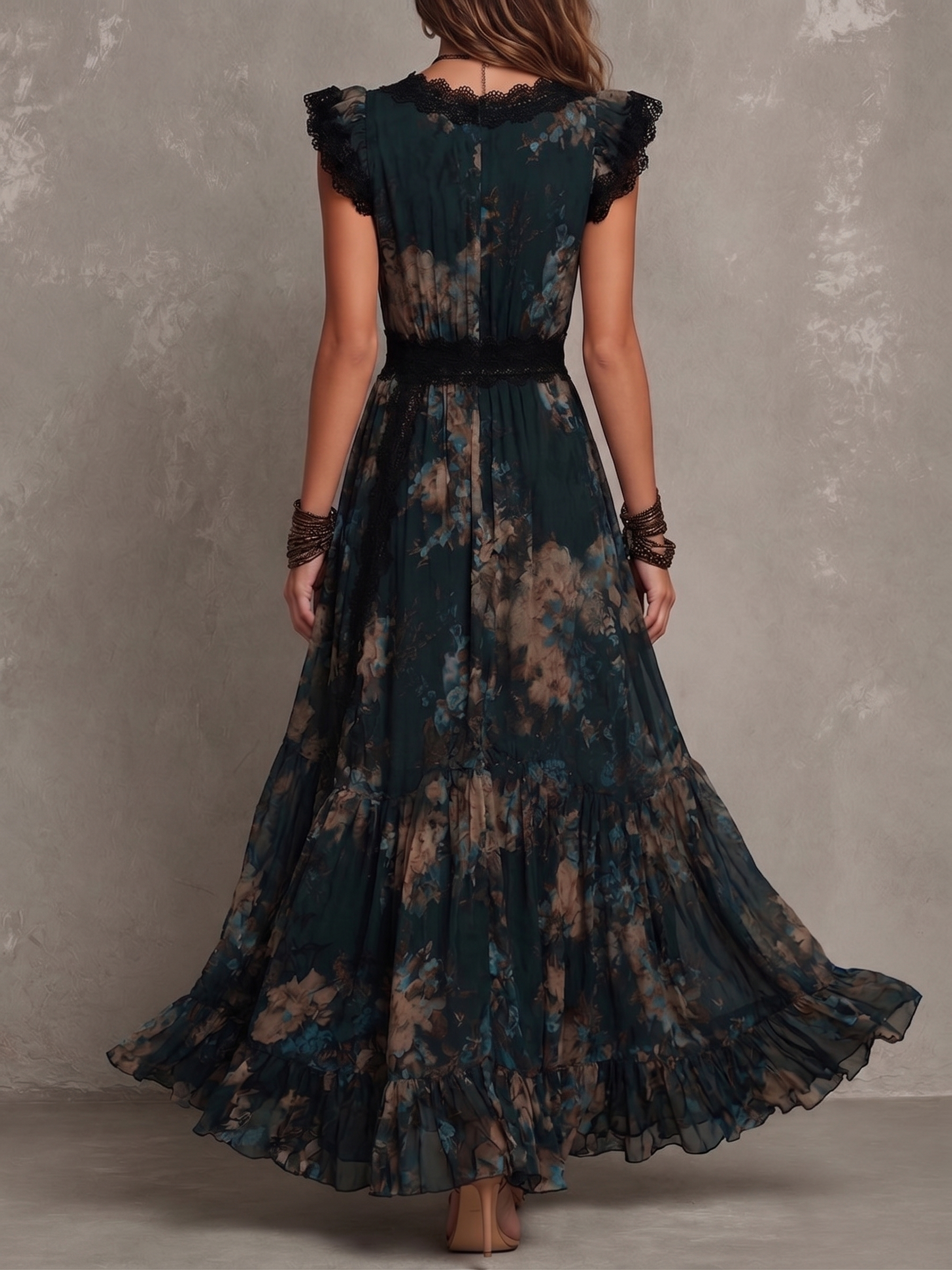 Gillian abito maxi - Bianca Módena