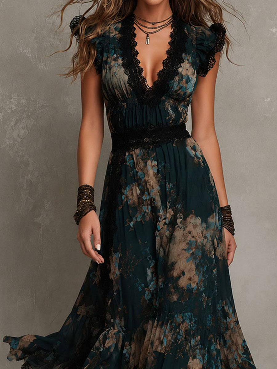 Gillian abito maxi - Bianca Módena