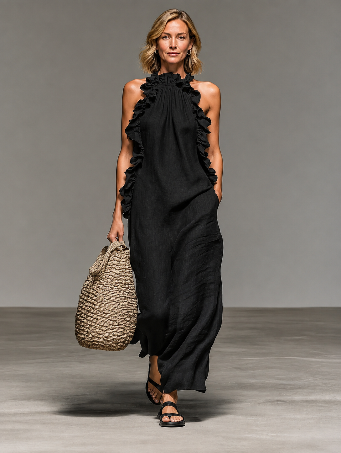 Emma | Maxi Morbido con Balze