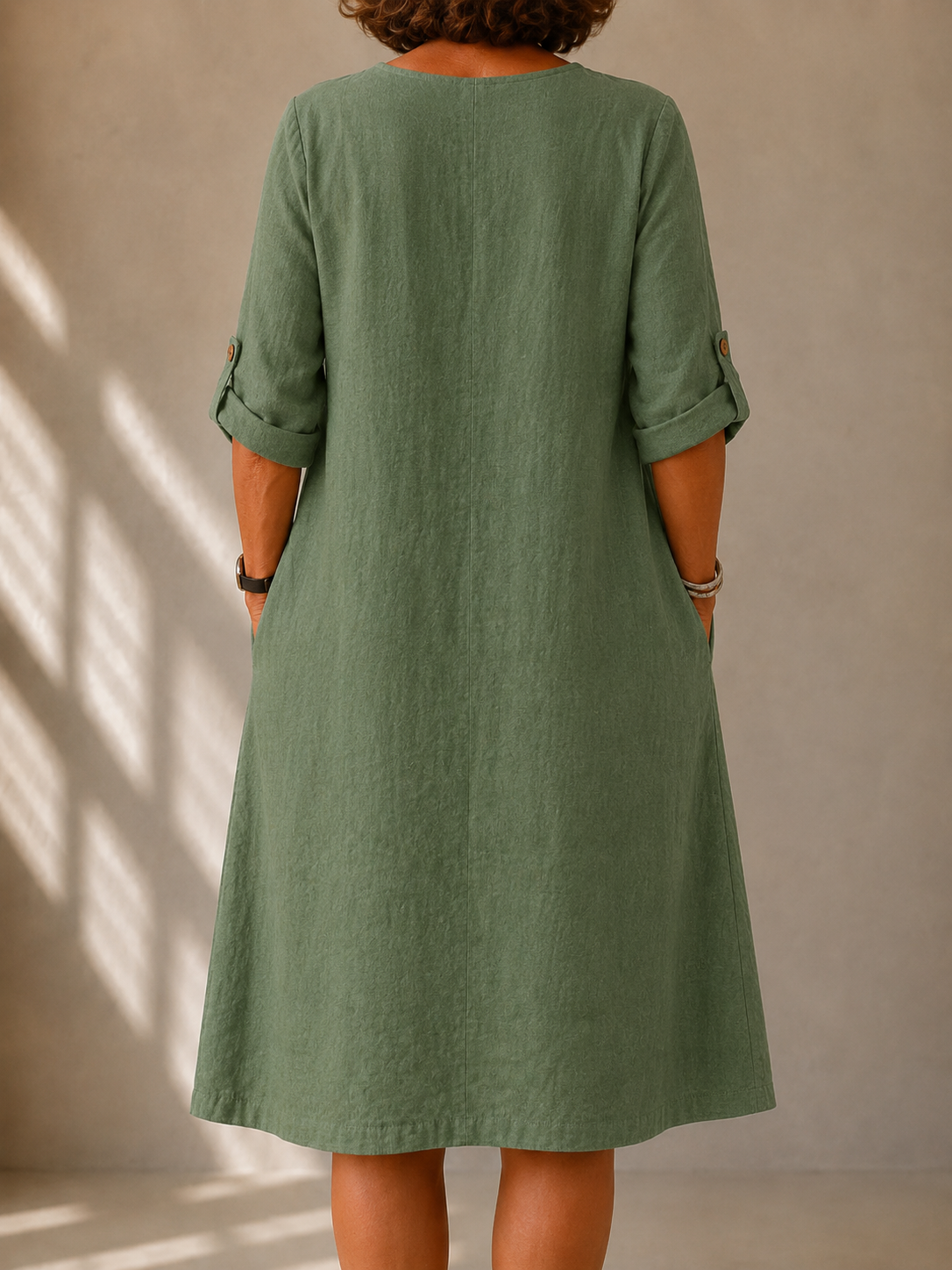 Diane Classic Summer Dress detail