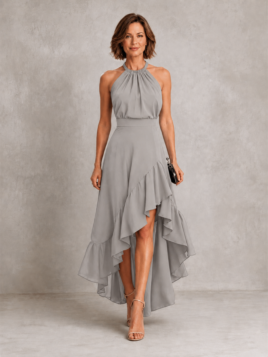 Cloe | Halter con Orlo a Balze