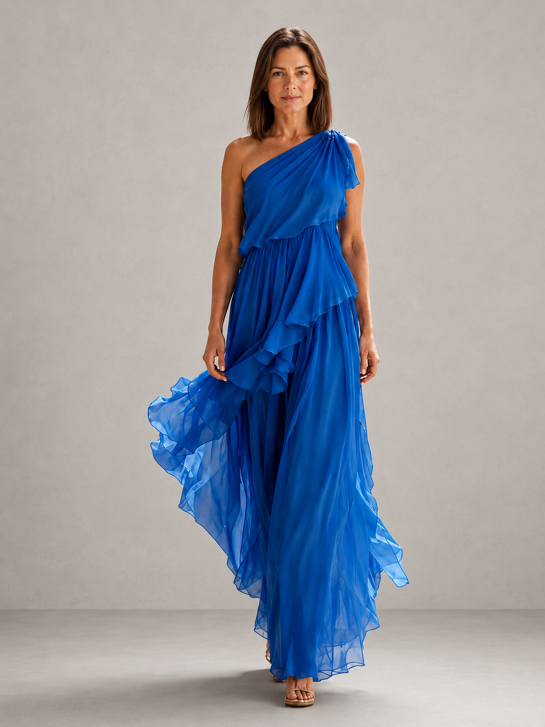 Rossana | Maxi Monospalla con Balze