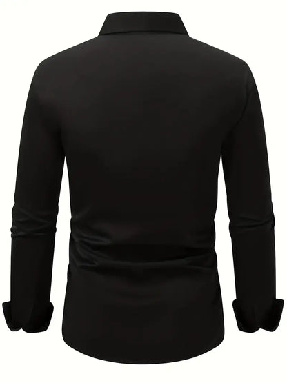 MARCELLO | Camicia classica da uomo a maniche lunghe