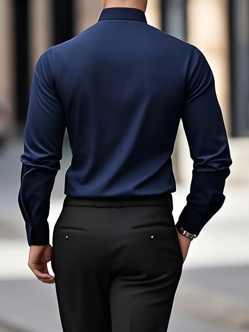 MARCELLO | Camicia classica da uomo a maniche lunghe