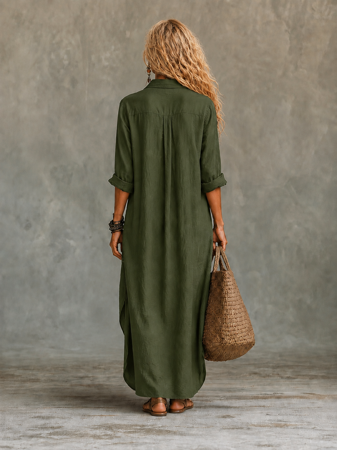 Viviana | Maxi con Bottoni