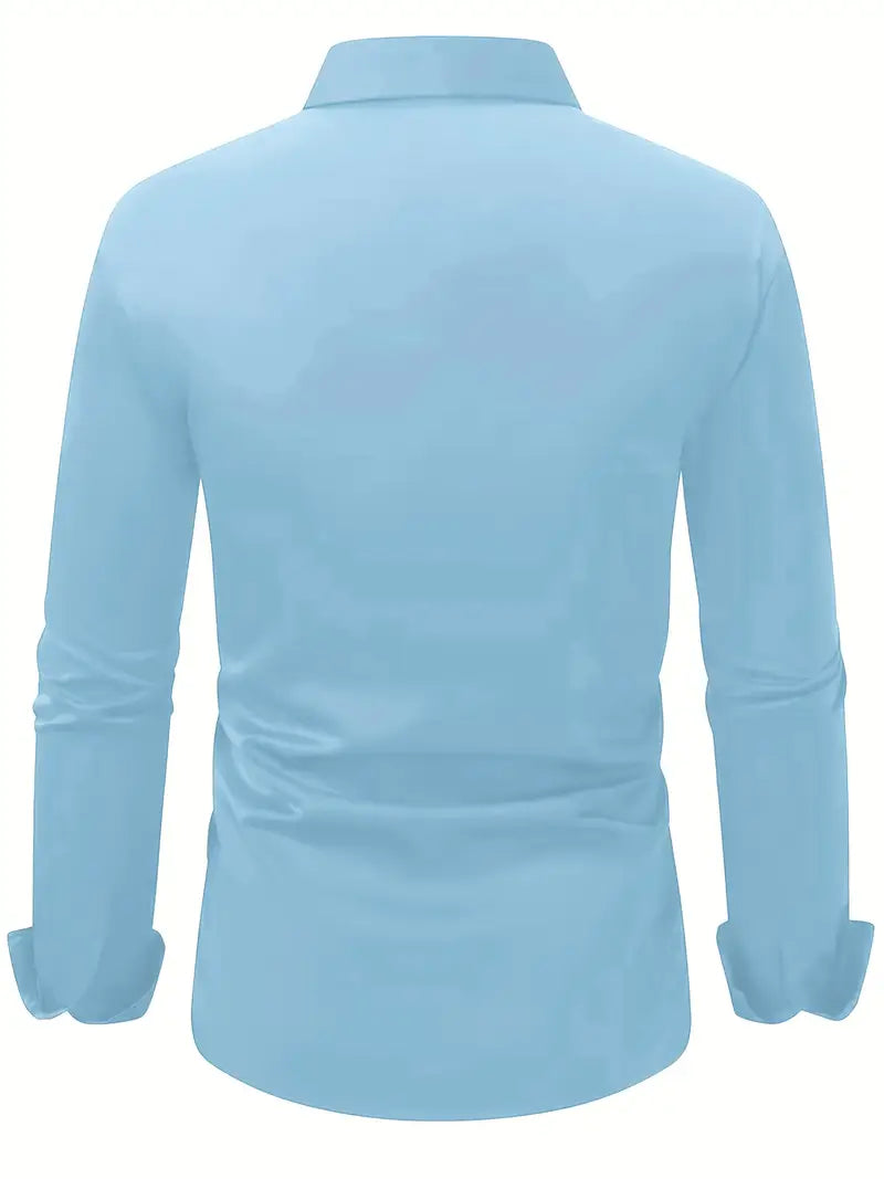 MARCELLO | Camicia classica da uomo a maniche lunghe