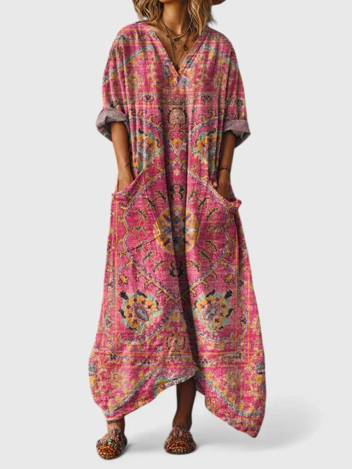 TIRSÁ | Vestido estampado