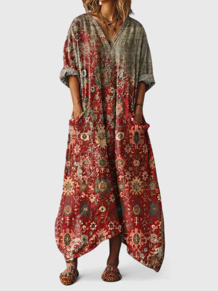 TIRSÁ | Vestido estampado