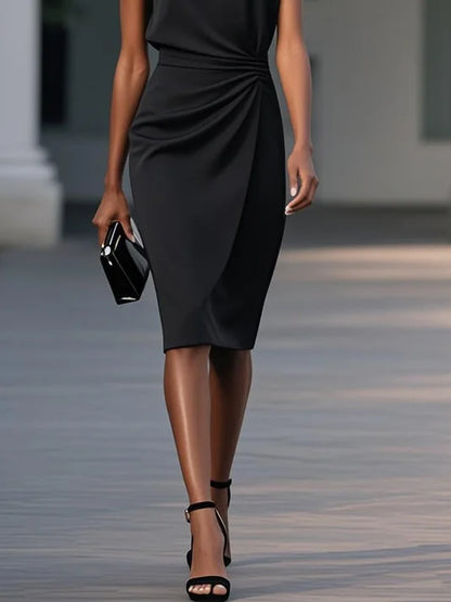 ALESSIA | Abito midi di design