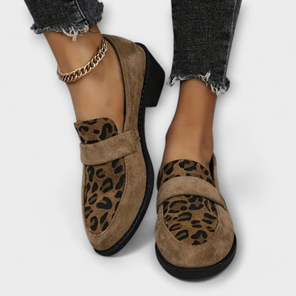 Aurora | Scarpe eleganti da donna con stampa leopardo