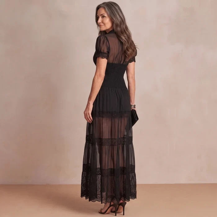 Sofia | Maxi in Pizzo Trasparente