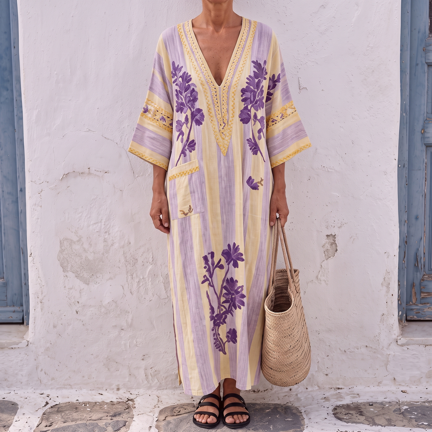 Caftano lungo Laura - Santorini