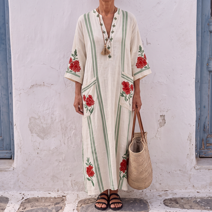 Caftano lungo Clara - Santorini
