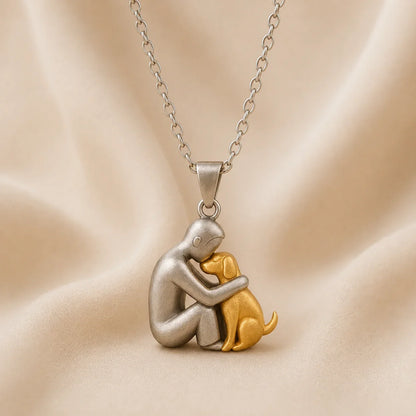 Ambra | Collana Ricordo con Sagoma del Tuo Animale