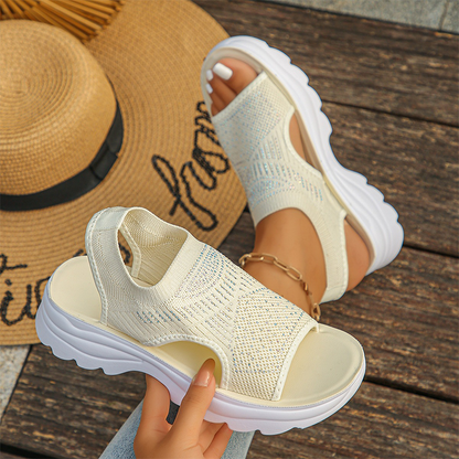 Brenna | Cushioned Slip-On Sandals